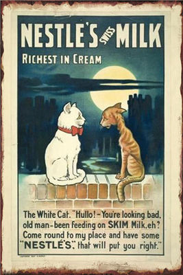 Vintage Metal Sign for Indoor and Outdoor with Weatherproof and Lightweight Material