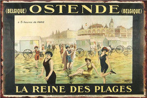 Vintage Metal Signs With Rectangular Shape And Anti-Corrosion Coating