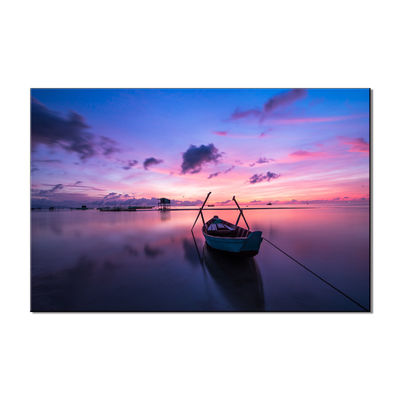 Handcrafted Multicolor Landscape Canvas Prints / Oil Painting For Home Decor