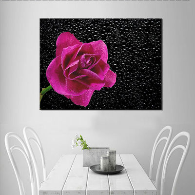 Big Size Flower Different Images Handmade Oil Painting Canvas Prints For Wall Decoration