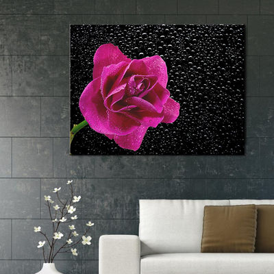 Big Size Flower Different Images Handmade Oil Painting Canvas Prints For Wall Decoration