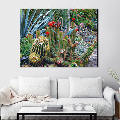 Green Plants Canvas Prints Wall Decoration Different Images Handmade Oil Painting Canvas Prints For Wall Decoration
