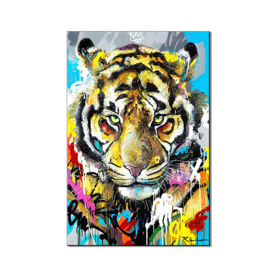 Animal Design Canvas Prints With Handmade Oil Painting Large Size On The Wall