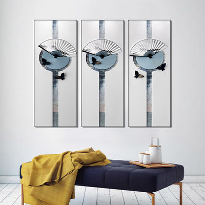 Three Panels Canvas Prints Wooden Frame Wall Decoration Products Minimalist Modern Design