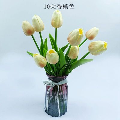 PU Tulip Enduring Flower Plastic Flower For Home Decoration Large Quantity Supplier