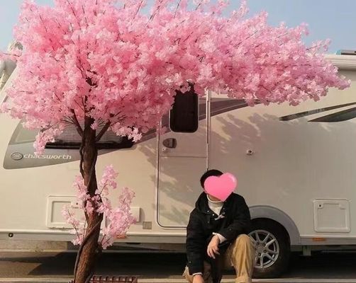 Popular Artificial Flower For Event Decor Cherry Blossoms In Pink Color Best Sales