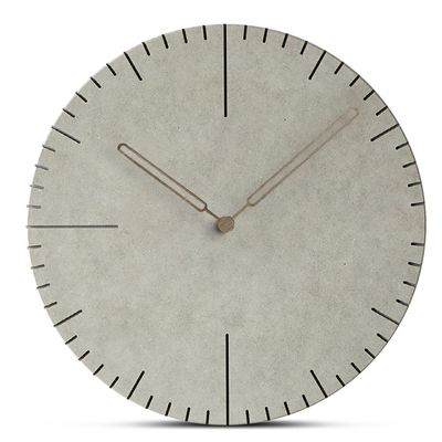 Nordic Popular Wooden Wall Clock Laser Mdf Clock Indoor Decor Living Room