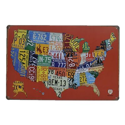 Custom Design Printing Aluminum Sign Plaque Beer Vintage Tin Sign Antique Metal Sign For Wall Decoration