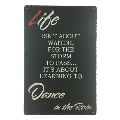 Retro Decorative Wholesale Custom Design Vintage Beauty Women Tin Metal Sign