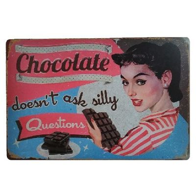 Negative Positive Retro Tin Signs, Metal Poster For Wall Cafe House Bar Club Pub Hotel Garden Kitchen Decor Christmas