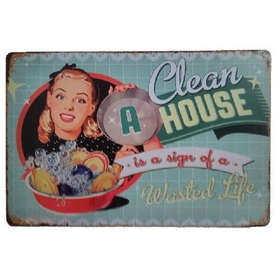 Black and white theme Tin Signs ,Metal Vintage Poster Wall Plaque Bar Club Pub Hotel Garden Kitchen Decor Christmas