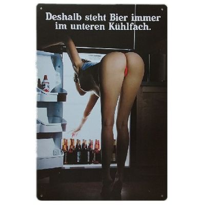 20*30cm Cafe Club Decor European And American Retro Metal Paintings, Hanging Metal Poster Sheet, Iron Signage Crafts Collection