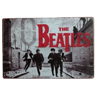 Premium Character design Tin Signs, Rectangular Metal Advertising Tin Sign For Poster Wall