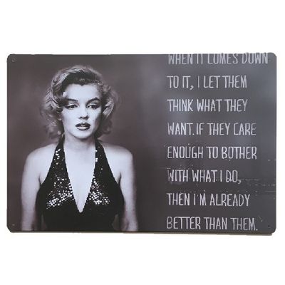 Wholesale Custom Embossed Home Wall Decor Metal Crafts Vintage Tin Poster Signs Beautiful Girls