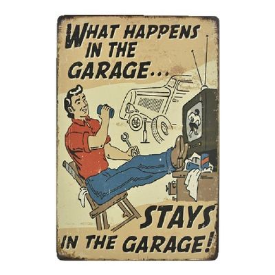 Classic Design Customized Vintage Tin Sign, Bar Pub Home Wall Decor Retro Metal Art Poster