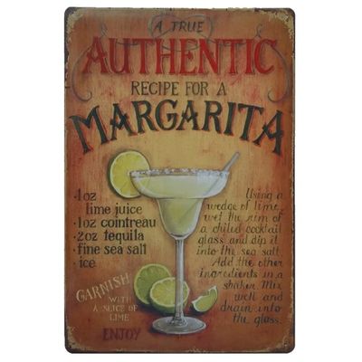 Metal Plaque Tin Signs, Vintage Wall Art Decoration Painting Bar Pub Cafe Shop Home Decor