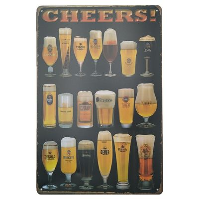 Vintage Metal Tin Sign , Wall Plaque Poster, Motorcycle Sign for Cafe Bar Pub Beer Club Wall