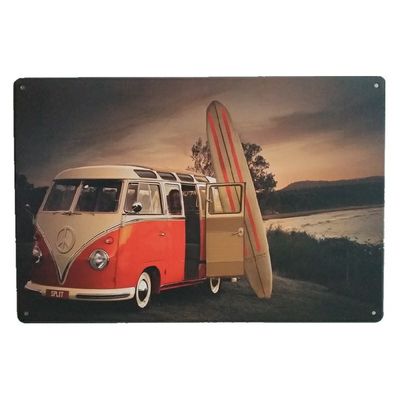 Metal wall art Metal sign ,2024 metal Car sign ,vintage style poster sign for advertising