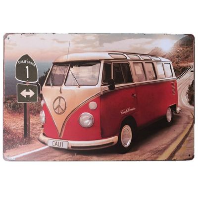 Metal wall art Metal sign ,2024 metal Car sign ,vintage style poster sign for advertising