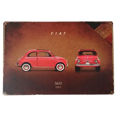 Metal wall art Metal sign ,2024 metal Car sign ,vintage style poster sign for advertising