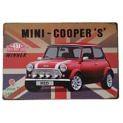 Metal wall art Metal sign ,2024 metal Car sign ,vintage style poster sign for advertising