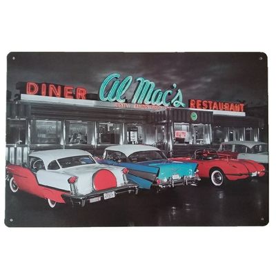 Wholesale Custom Iron Poster, Advertisement Retro Metal Sign, Vintage Style Metal Tin Sign For Bar Wall Decoration