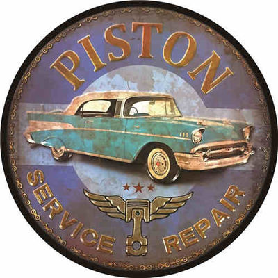 Wholesale Wall Decor Antique Metal Sign 3D Poster For Wall Art Different Cars