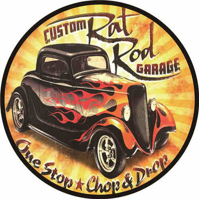 Wholesale Wall Decor Antique Metal Sign 3D Poster For Wall Art Different Cars