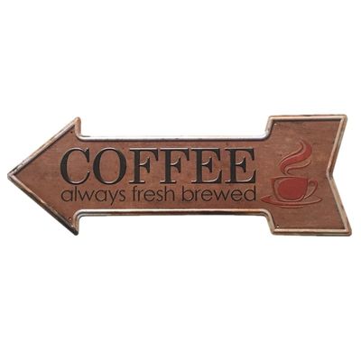 Arrow Vintage Wall Arts for Club/Restaurant, Beer Metal Tin Poster, Retro Beverage Tin Sign
