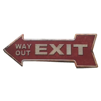Arrow Vintage Wall Arts for Club/Restaurant, Beer Metal Tin Poster, Retro Beverage Tin Sign