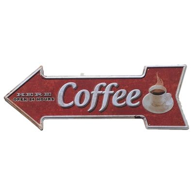 Arrow Vintage Wall Arts for Club/Restaurant, Beer Metal Tin Poster, Retro Beverage Tin Sign
