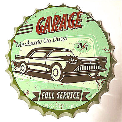 Round Decorative hanging metal posters,tin signs, funny posters 3d metal tin sign