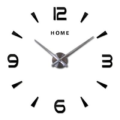 Classic Arabic Digital 3D Unique Modern Wall Clocks Home Decor Large Wall Art Clock Living Room