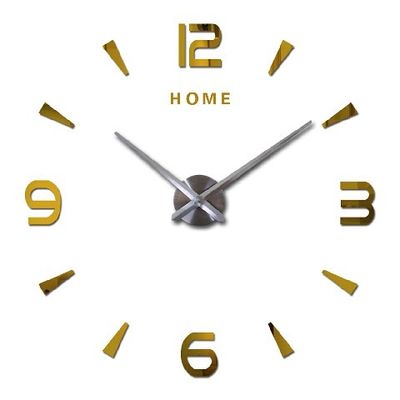 Classic Arabic Digital 3D Unique Modern Wall Clocks Home Decor Large Wall Art Clock Living Room
