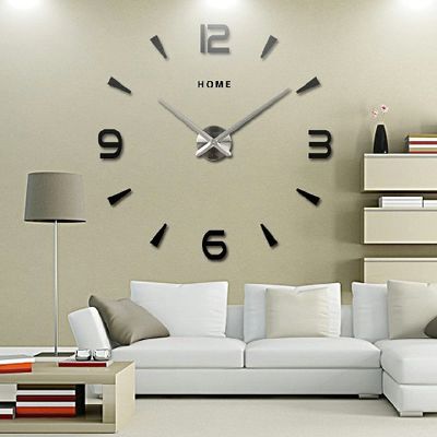 Classic Arabic Digital 3D Unique Modern Wall Clocks Home Decor Large Wall Art Clock Living Room