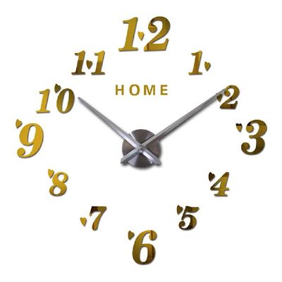 Quartz Diy Large Elegant Wall Clocks Kitchen Decorative Vintage House Wall Clock