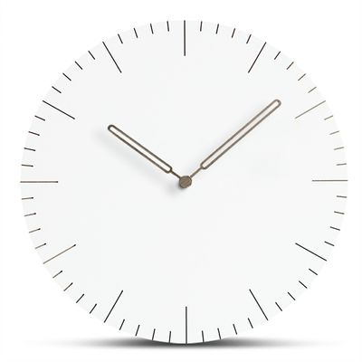 30cm Modern Wall Clock Nordic Wooden Wall Clock