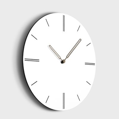 12inch Creative Modern Wall Clock Mute White Decorative Wall Clocks For Living Room