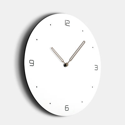 Silent Mordern Unique Wall Clocks European Creative MDF Wood Custom Wall Clock