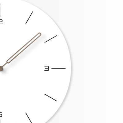 12inch Simple Circular Modern Wall Clocks Home Decoration Wall Clocks For Kitchen