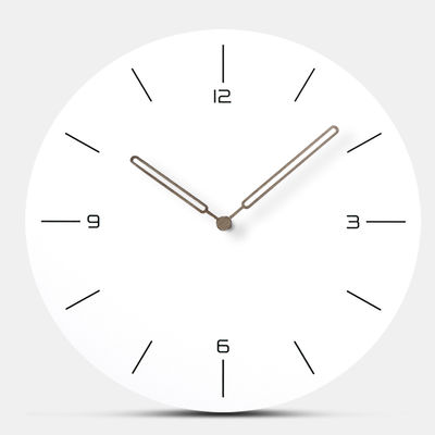 12inch Simple Circular Modern Wall Clocks Home Decoration Wall Clocks For Kitchen