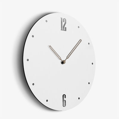 Simple Modern Wall Clock European Style Round White Large Hanging Clock