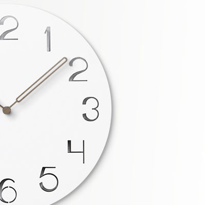 Arabic Numerals Nordic Modern Wall Clock Wooden Living Room Decoration Wall Clocks For Living Room