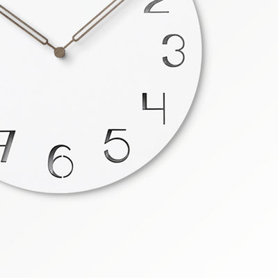 Arabic Numerals Nordic Modern Wall Clock Wooden Living Room Decoration Wall Clocks For Living Room