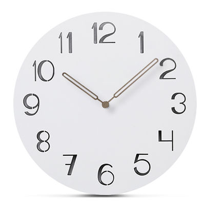 Arabic Numerals Nordic Modern Wall Clock Wooden Living Room Decoration Wall Clocks For Living Room