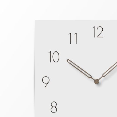 Arabic Numerals Silent Quartz Wall Art Clock White Square Large Vintage Style Wall Clocks