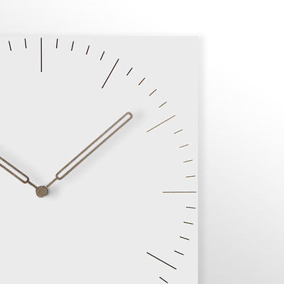 Brief Modern Wall Clock Living Room Quartz Decorative Square Kitchen Wall Clocks Wood Mute Wall Clock
