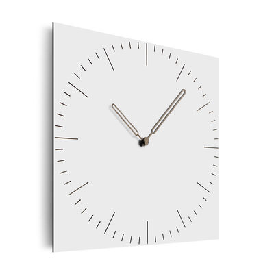 Brief Modern Wall Clock Living Room Quartz Decorative Square Kitchen Wall Clocks Wood Mute Wall Clock