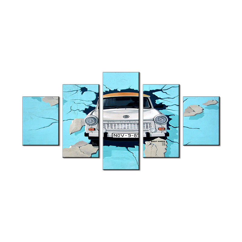 Creative Wall Decoration Office Decor 5-panels canvas prints in the room wall or door