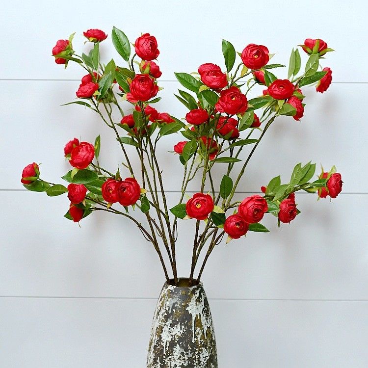 Small Flowers Durable Artificial Flowers For Indoor And Outdoor Decoration Flowers Popular In The Party